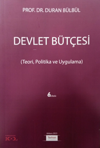 Devlet Bütçesi;(Teori, Politika Ve Uygulama) | Duran Bülbül | Turhan K