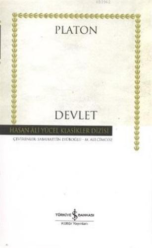 Devlet (Ciltli) | Platon ( Eflatun ) | Türkiye İş Bankası Kültür Yayın