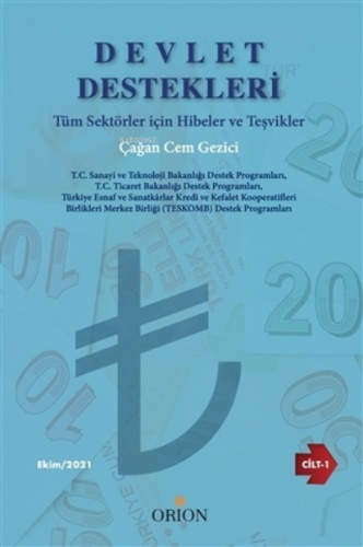 Devlet Destekleri Cilt-1;Tüm Sektörler için Hibeler ve Teşvikler | Çağ