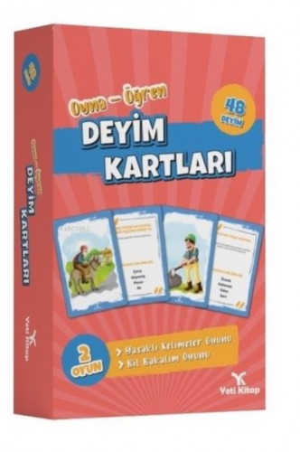 Deyim Kartları - Oyna-Öğren | Feyyaz Ulaş | Yeti Kitap