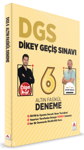 Dgs 6 Altın Fasikül Deneme | Sefa Türker | Delta Kültür Yayınevi