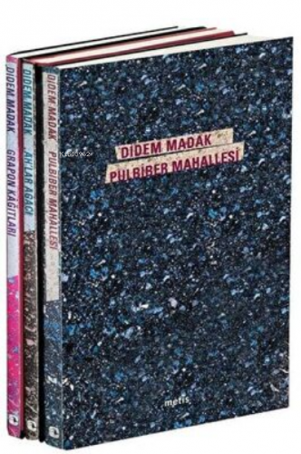 Didem Madak Seti 3 Kitap Armağan Kitap Metis Cep Defteri A09.02.22 | D