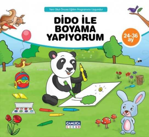 Dido İle Boyama Yapıyorum Boyama Kitabı | Kolektif | Çamlıca Çocuk Yay