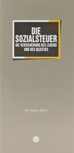 Die Sozialsteuer Malın Ve Canın Sigortası Zekat Almanca | Muhlis Akar 