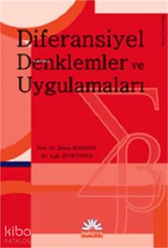 Diferansiyel Denklemler ve Uygulamaları | Elman Hasanov | Papatya Bili