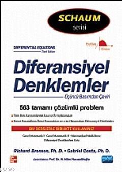 Diferensiyel Denklemler - Schaum's | H. Hilmi Hacısalihoğlu | Nobel Ak