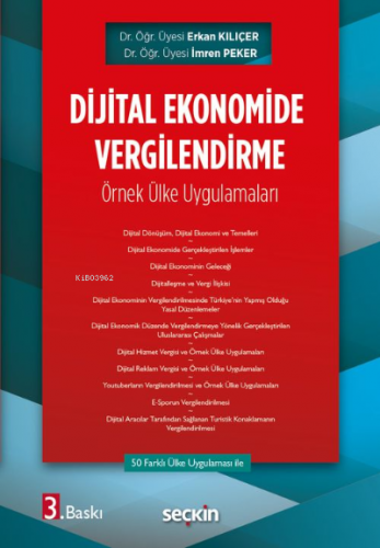 Dijital Ekonomide Vergilendirme | Erkan Kılıçer | Seçkin Yayıncılık