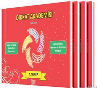 Dikkat Akademisi 1. Sınıf Seti (4 Kitap) | Çetin Özbey | Helikon Basım