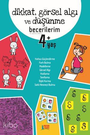 Dikkat,Görsel Algı Ve Düşünme Bec. 5 Yaş | Kolektif | Minik Ada