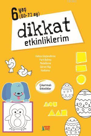 Dikkat,Görsel Algı Ve Düşünme Bec. 6 Yaş | Kolektif | Minik Ada