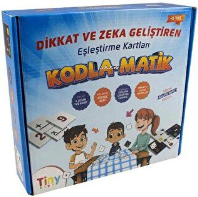 Dikkat ve Zeka Geliştiren Eşleştirme Kartları | Kolektif | Tiny Kids