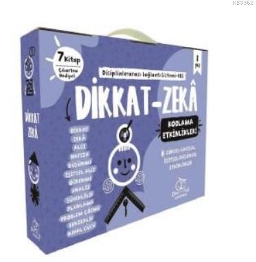 Dikkat - Zeka 2 Sınıf Seti - 8 Yaş (7 Kitap) | Mehmet Türkdoğan | Dikk