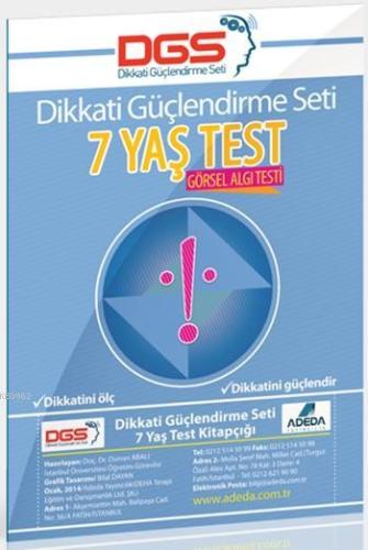 Dikkati Güçlendirme Seti (7 Yaş) Test; Görsel Algı Testi | Osman Abalı