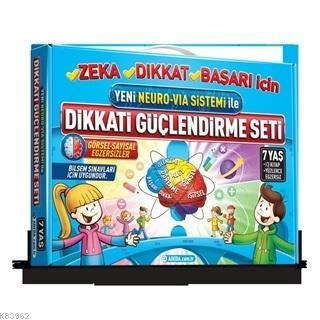 Dikkati Güçlendirme Seti 7 Yaş - Yeni Neuro - Via Sistemi İle | Kolekt