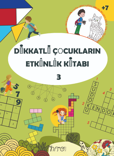 Dikkatli Çocukların Etkinlik Kitabı 3 | Hilal Alkan | Nito Kitap