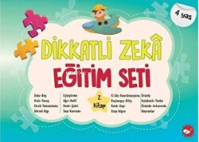 Dikkatli Zeka Eğitim Seti 2. Kitap (4 Yaş) | Neşe Duran | Beyaz Balina