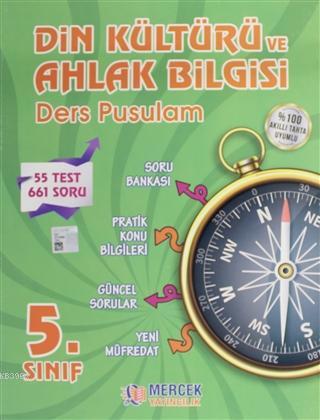 Din Kültürü ve Ahlak Bilgisi Ders Pusulam 55 Test 661 Soru | Kolektif 