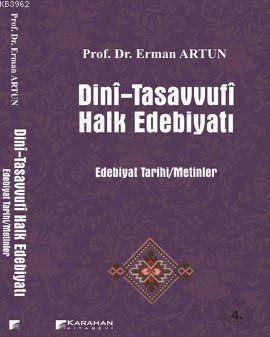 Dini-Tasavvufi Halk Edebiyatı | Erman Artun | Karahan Kitabevi