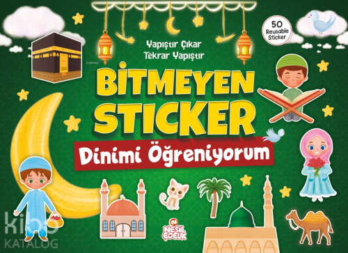 Dinimi Öğreniyorum - Bitmeyen Sticker | Erdi Doğan | Yeni Nesil Yayınl