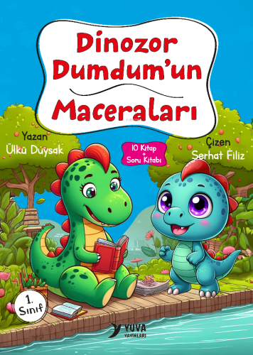 Dinozor Dumdum’un Maceraları;10 Kitap + Soru Kitabı | Ülkü Duysak | Yu