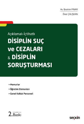 Disiplin Suç ve Cezaları & Disiplin Soruşturması | İbrahim Pınar | Seç