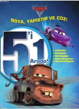 Disney Arabalar 5'i 1 Arada - Boya Yapıştır Çöz | Disney | Doğan Çocuk