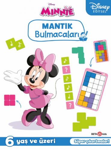 Disney Eğitsel Minnie Çıkartmalı Mantık Bulmacaları | Gökçe Demir | Be