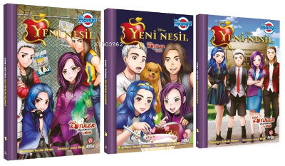 Disney Manga Yeni Nesil Özlü Kötüler Üçlemesi 3 Kitap Set | Jason Muel