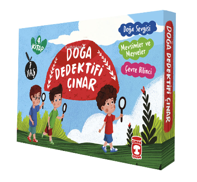 Doğa Dedektifi Çınar (4 Kitap) | Zehra Nur Canpolat | Timaş Çocuk