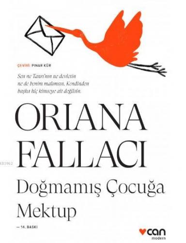 Doğmamış Bir Çocuğa Mektup | Orıana Fallacı | Can Yayınları