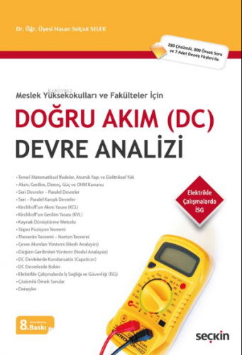 Doğru Akım (DC) Devre Analizi | Hasan Selçuk Selek | Seçkin Yayıncılık