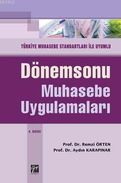 Dönemsonu Muhasebe Uygulamaları | Aydın Karapınar | Gazi Kitabevi