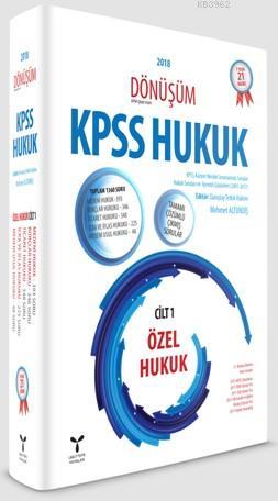 Dönüşüm KPPS Cilt 1 Özel Hukuk; Modüller set - 4 Kitap | Mehmet Altund