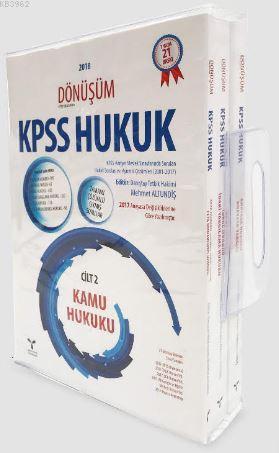 Dönüşüm KPSS -Cilt II- Kamu Hukuku (Modüler Set - 3 Kitap) | Mehmet Al