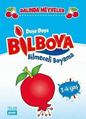 Doya Doya Bilboya (3-4 Yaş) Bilmeceli Boyama Dalından (Meyveler) | Kol