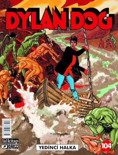 Dylan Dog Sayı 104;Yedinci Halka | Paola Barbato | Lal Kitap