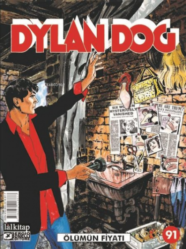 Dylan Dog Sayı 91 - Ölümün Fiyatı | Paula Barbato | Lal Kitap