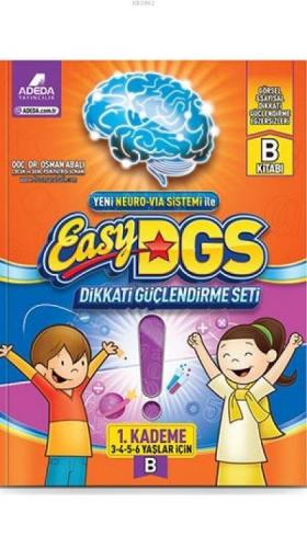 EASY Dikkati Güçlendirme Seti 3-6 yaş A Kitapçığı | | Adeda Yayıncılık