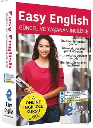 Easy English Güncel ve Yaşanan İngilizce Eğitim Seti | Kolektif | Lima