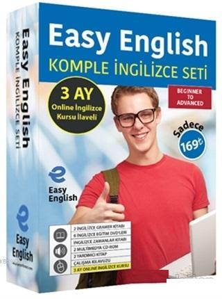 Easy English Komple İngilizce Eğitim Seti; 3 Ay Online İngilizce Kursu