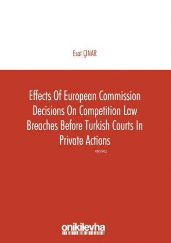 Effects of European Commission Decisions on Competition Law; Breaches 