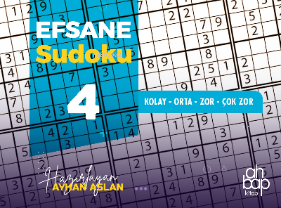 Efsane Sudoku 4 | Ayhan Aslan | Ahbap Kitap