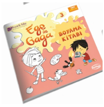 Ege İle Gaga Boyama Kitabı 3 | Mustafa Yavuz Gül | Burhan Yayınları