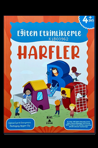 Eğiten Etkinliklerle Harfler | Kolektif | Kivi Çocuk Yayınları