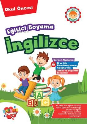 Eğitici Boyama – İngilizce | Kolektif | Boyama Zamanı