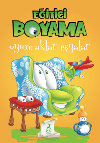 Eğitici Öğretici Boyama - Oyuncaklar Eşyalar | Serdar Gökmen | Ren Kit