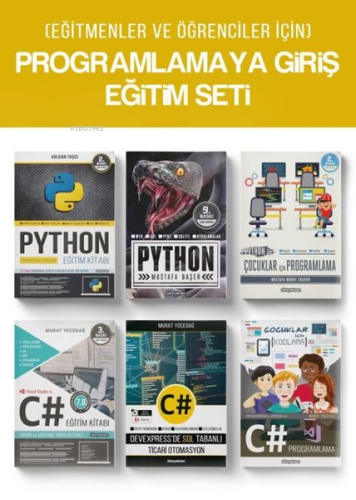 Eğitmenler ve Öğrenciler için Programlamaya Giriş Eğitim Seti - 6 Kita