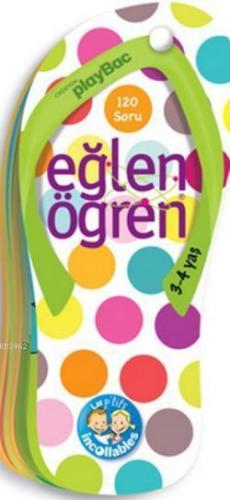 Eğlen Öğren 120 Soru 3-4 Yaş | Kolektif | Dstil Tasarım