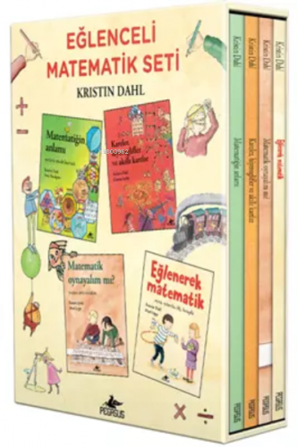 Eğlenceli Matematik Kutulu Özel Set (4 Kitap) | Kristin Dahl | Pegasus