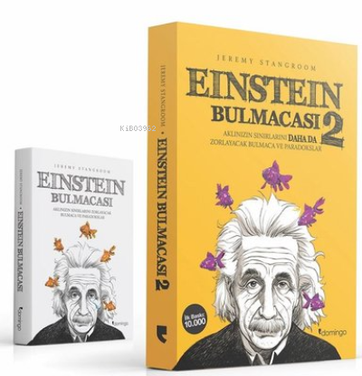 Einstein Bulmacası Seti - 2 Kitap Takım | Jeremy Strangroom | Domingo 